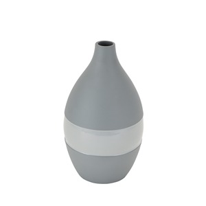 Moderno jarrón de metal hecho a mano, acento decorativo para el hogar, oficina, dormitorio o sala de estar - Product Image 3