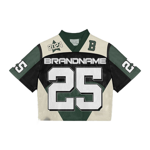 T-shirt ample en tissu tricoté pour homme, logo personnalisé, vente en gros, streetwear, style décontracté, livraison rapide, OEM - Product Image 1