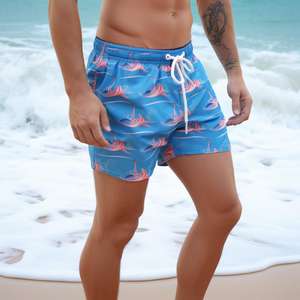 Maillots de bain hommes Shorts de bain Sexy maillot de bain maillot de bain personnalisé plage maillot de bain conseil pantalon court - Product Image 4