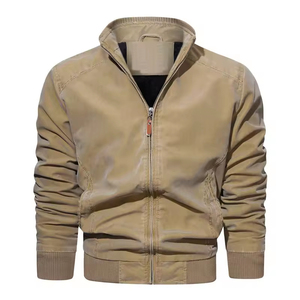 2024 ODM Fashionable Eco-friendly Customized Logos <b>Long</b> Sleeves <b>Men's</b> <b>Jacket</b> Solid Color Breathable HIGH STREET <b>Jackets</b> for <b>Men</b> - Product Image 6