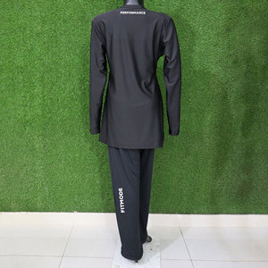 Hijab islamique modeste à couverture complète personnalisable pour femmes maillot de bain de course imperméable grande taille maillot de bain écologique à séchage rapide - Product Image 6