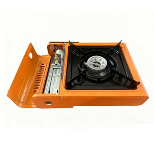 Réchaud à gaz portable approuvé FASEBA avec adaptateur pour bouteilles de butane et de propane - Product Image 4