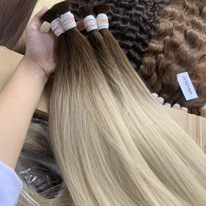 Factory Priced High Quality 100% Vietnamese Virgin <b>Hair</b> <b>Extensions</b> <b>Real</b> <b>Human</b> Bulk for Ombre Color Super Double Drawn <b>Hair</b> Ends - Product Image 1