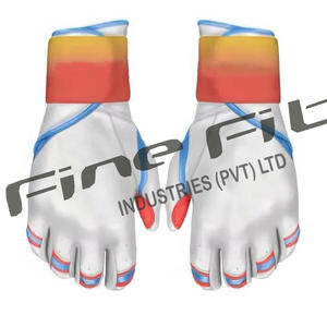 Gants de frappeur de baseball/softball en cuir pour hommes de la meilleure qualité respirants avec fermeture à boucle pour gaucher utilisation d'entraînement vente en gros - Product Image 1