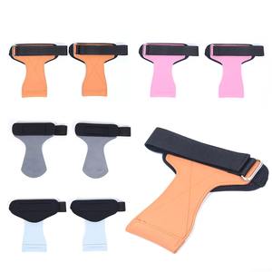 Correas de Muñeca para Levantamiento de Pesas, Doble Capa de Cuero con Acolchado de Neopreno para Gimnasio, Peso Muerto, Entrenamiento de Potencia - Product Image 3