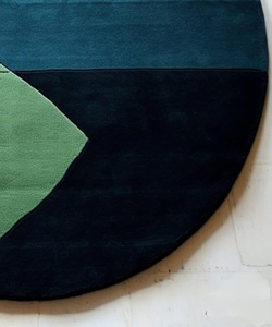 Élégant et confortable tapis à poils hauts en laine écologique doux et durable antidérapant pour la maison salon chambre entrée - Product Image 3