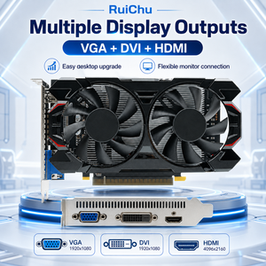 Ruichu GTX 750 128Bit GDDR5 <span class=keywords><strong>4GB</strong></span> สำหรับพัดลมคู่4K <span class=keywords><strong>GPU</strong></span> PCI Express 3.0 X16 DirectX 12การ์ดแสดงผลใหม่ - Product Image 4