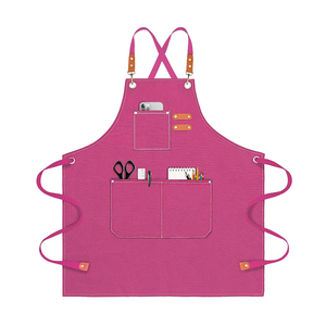 Delantal de lona impermeable transpirable delantal lona personalizable duradero a prueba de delantal al por mayor logotipo personalizado - Product Image 4