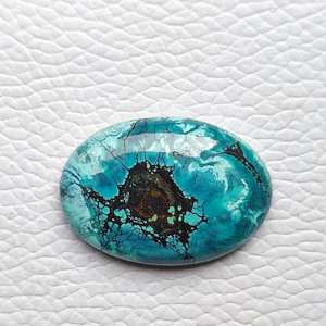 Natural Hubei turquesa cabujón tibetano turquesa cabujón piedra preciosa Vintage Natural diciembre piedra natal para joyería y anillos uso - Product Image 2