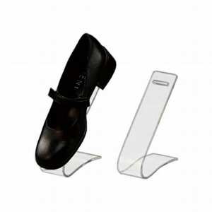 Modern Clear Acrylic Customizable Shoe Riser <b>Stand</b> for Sneakers Heels & Footwear | Retail Display <b>Stand</b> - Product Image 4