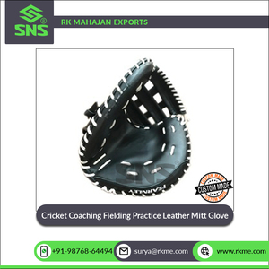 Gant en cuir pour l'entraînement au cricket de haute qualité, idéal pour l'entraînement au cricket. - Product Image 4