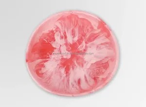 Cuencos de helado de resina epoxi modernos Regalos de devolución de boda para fiesta de cocina verde más vendidos empaquetados en cajas de cartón - Product Image 4