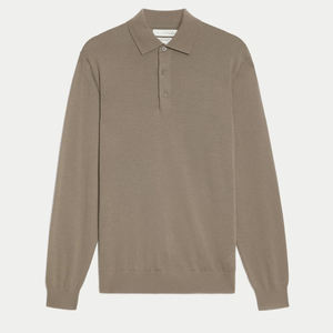 Chemises polo grande taille personnalisées pour hommes Tissu tricoté en coton Fournisseur OEM Style décontracté Commandes en gros disponibles dans toutes les tailles - Product Image 5