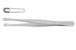 Pinzas de Precisión de Acero para Tejidos, Instrumento Médico Básico para Manipulación Delicada de Tejidos Quirúrgicos, Instrumentos Rusos con Certificación CE - Product Image 2