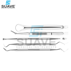 Gran oferta, Kits dentales de acero inoxidable, instrumentos, Herramientas de limpieza de dientes, Kit de higiene Dental de SUAVE SURGICAL INSTRUMENTS - Product Image 4