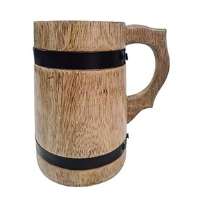 New Design Wooden Drinkware <b>Mug</b> <b>for</b> Water <b>Tea</b> <b>Mug</b> with Handle Custom logo Wooden <b>Mug</b> Wholesale Manufacture - Product Image 5