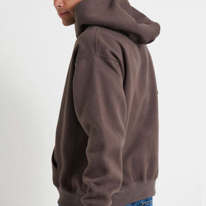 Sudadera con Capucha para Hombre de Excelente Calidad, Manga Larga, 100% Algodón, Tinte Liso, Bordada, Antiarrugas, Color Personalizado, Gran Venta de Otoño - Product Image 6