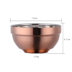 Cuenco de cobre sólido para manualidades, tazón de cobre simple, color oro rosa, precio Real, 100% - Product Image 1