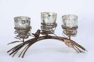 เชิงเทียนโลหะคุณภาพสูงดีไซน์ทันสมัยหรูหราหรูหราหรูหราสไตล์ใหม่เชิงเทียนสำหรับบ้าน - Product Image 6