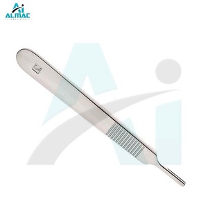 Mango de Bisturí de Acero de Grado Profesional ALMAC que Proporciona un Agarre y Estabilidad Excepcionales para Tareas de Corte de Precisión Clínica - Product Image 2