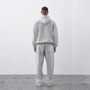 Digital print Men Acid Wash Tracksuit design hot selling top trending fully customized Acid Wash Tracksuit with best <b>stuff</b> - Product Image 3