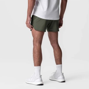 <b>Men's</b> Casual Drawstring <b>Shorts</b> with Elastic Waistband - Ideal <b>for</b> Gym, <b>Lounge</b>, and Casual Outings - Product Image 2