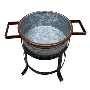 Jardinières en métal faites à la main pour la décoration de jardin d'hôtel et de restaurant à la maison disponibles en grandes petites tailles prix en vrac design de pot de fleur - Product Image 3