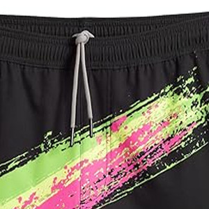 Pantalones cortos de entrenamiento de gimnasio transpirables de secado rápido para hombre, pantalones cortos deportivos ligeros de verano para correr, pantalones cortos deportivos de talla grande gruesos medio en blanco - Product Image 2