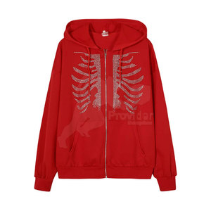 Hecho con el Mejor Material, 100% Algodón, con Pedrería, Sudadera con Capucha para Invierno, Ligera, de Forro Polar para Hombre, Transpirable, de Alta Calidad, Personalizable - Product Image 1