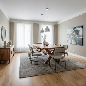 Live Edge Solid Monkey Pod or Suar Wood <b>Dining</b> <b>Table</b> Durable and Elegant Design with Unique Wood Grain Color With X Leg Wooden - Product Image 6