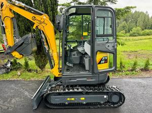 จัดส่งฟรี25HP รถขุดไฮดรอลิก AGT STE35 60 "ใบมีดด้านหน้า17" ถังขุดแบบเต็มรูปแบบแกว่งบูม EPA CE ได้รับการอนุมัติ - Product Image 2