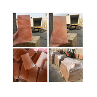 Vente en gros de blocs de sel rose en cristal sculpté 100% naturel carreaux de mur en briques de sel de l'Himalaya pour la décoration de la maison artisanat naturel en vrac