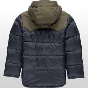 2023 hommes grande taille toile doudoune Logo personnalisé OEM hiver imperméable coupe-vent fermeture à glissière solide motif uni teint - Product Image 4
