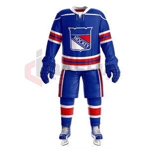 Conjunto de Jersey de hockey sobre hielo de diseño personalizado al por mayor, uniforme personalizado para hockey sobre hielo con sublimación, ropa de hockey de alta calidad - Product Image 3