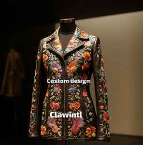 Proveedor de chaquetas de cuero Premium para diseñadores de moda Chaquetas de cuero al por mayor para marcas y diseñadores de moda - Product Image 2