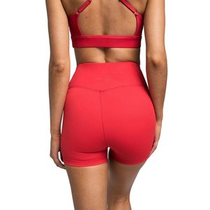 Traje de entrenamiento personalizado de cintura alta sin espalda con mangas largas, conjunto de Yoga sin costuras, equipo deportivo de gimnasio sólido, cierre de cordón para Fitness - Product Image 6