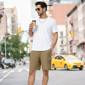 Pantalones cortos de carga ligeros transpirables para hombre, pantalones cortos de trabajo para hombre, pantalones cortos de trabajo informales - Product Image 5