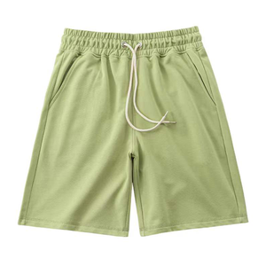 Short à cordon en coton et nylon léger pour homme, design confortable et respirant, idéal pour la salle de sport, la plage ou l'été - Product Image 5