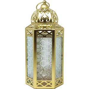 Elegantly Designed <b>Moroccan</b> Style Decorative Metal Lantern for Home Decoration Perfect for Home Decor Parties & Events Table Top - Product Image 1