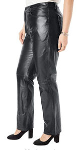 Última Llegada: Faldas Vintage de PU para Mujer con Cintura Natural, Diseño de Línea A, Color Sólido, Características Antiestáticas y Antiarrugas - Product Image 5