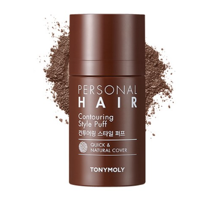 สีน้ำตาลธรรมชาติเงาผม