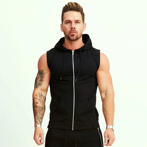 Sudaderas con Capucha de Verano para Hombre, Personalizadas con Logotipo, Fabricadas en Pakistán, Tallas Grandes, Poliéster/Algodón, para Gimnasio y Fitness - Product Image 5