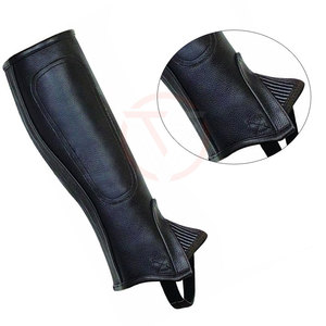 Different Color And Design Horse <b>Riding</b> Leather Full <b>Chaps</b> Pakistan Manufacturer Custom Logo Made In Pakistan - Product Image 4