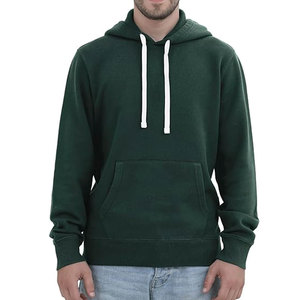 Sweat à Capuche Homme Marron Foncé de Haute Qualité Vente en Gros Sweats à Capuche Pas Cher Blanc 100% Coton Homme Impression Classique Pull à Capuche - Product Image 6