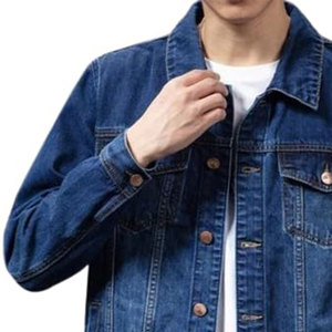 Spring And Autumn New Print Trend Hip Hop Casual <b>Men</b> Jean Sets Denim Jean <b>Jackets</b> Full Sleeve Rough Style - Product Image 6