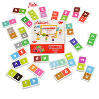Juguetes Educativos de Matemáticas Montessori Mibitoi, Bloques de Construcción de Plástico PP, Juego de Dominó, para Edades de 2 a 13 Años, Unisex, Desarrollo Cognitivo, BSCI