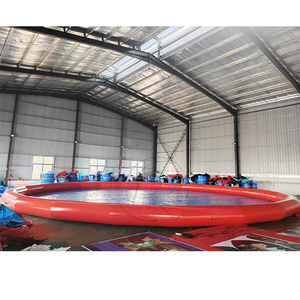 Toboggan gonflable robuste pour piscine, combo Mega Water Park, qualité commerciale, piscine gonflable hermétique, parc d'attractions - Product Image 1
