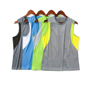 เสื้อกล้าม100% คอตตอนแขนกุดสำหรับผู้ชายระบายอากาศได้ดีแห้งเร็วสำหรับยิมสไตล์สปอร์ต - Product Image 5