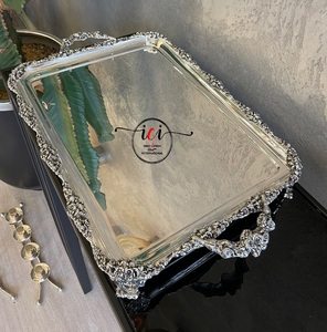 Riche choix qualité Ramadan Festival décoration luxe plateau en laiton de haute qualité pour Ramadan Festival personnaliser la taille et le Design - Product Image 6