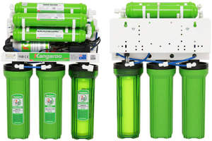 Purificateur d'eau par osmose inverse à 7 étages OEM 100 GPD avec fonction d'eau hydrogénée, en plastique, fabriqué à Hanoï pour usage domestique et commercial - Product Image 5